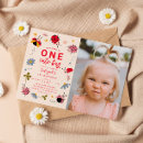 Search for bugs cards invites Floral