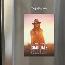 Search for graduation announcement magnets Minimalist
