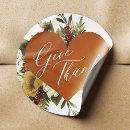 Search for thanksgiving rustic stickers Give thanks
