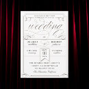 Search for vintage ticket wedding invitations Movie