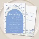 Search for something blue before i do bridal shower invitations Watercolor