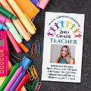Search for elementary school business cards Cute
