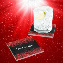 Search for red text coasters Black
