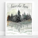 Search for save the forest posters Green