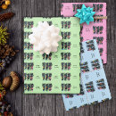 Search for musical instrument wrapping paper Blue