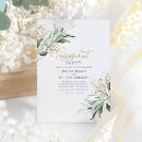 Search for greenery and gold invitations Couple