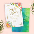 Search for watercolor couples shower invitations Summer