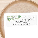 Search for moving address return address labels Botanical