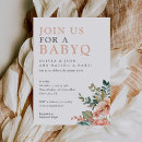Search for babyq baby girl shower invitations Bbq