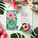 Search for aloha baby invitations Pink