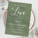 Search for all you need is love invitations Modern