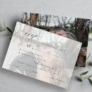 Search for menu choices wedding rsvp cards Black and white
