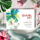 Search for hawaiian christmas invitations Watercolor