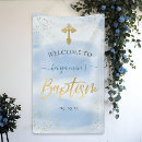 Search for blue and gold banners Typography