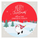 Search for christmas silhouette stickers Red