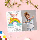 Search for cloud birthday invitations Colourful
