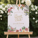 Search for gold bridal shower signs Watercolor