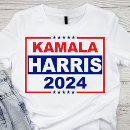 Search for kamala harris tshirts Red white and blue