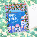 Search for happy greek cards Watercolor