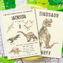 Search for t 4x6 invitations Tyrannosaurus rex