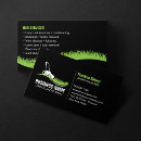 Search for green and black business cards Landscaping
