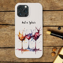 Search for wine iphone cases Watercolor