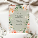 Search for pink peony bridal shower invitations Watercolor