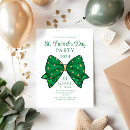 Search for irish seasonal invitations St patrick's day party