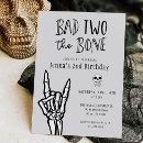Search for black and grey birthday invitations Skull