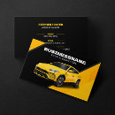 Search for auto parts business cards Car rental