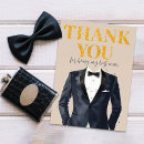 Search for groomsmen thank you cards Tuxedo