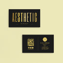 Search for aesthetic business cards Makeup artist