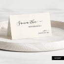 Search for ivory place cards Elegant