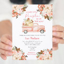 Search for peach and pink baby shower invitations For her