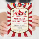 Search for vintage carnival invitations Red