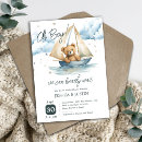 Search for boat baby shower invitations Teddy bear