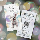 Search for bubble business cards Pet grooming