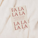 Search for fa la la la la invitations Party