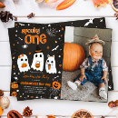 Search for cute halloween birthday invitations Ghost birthday party