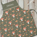 Search for vintage mushroom aprons Retro