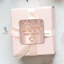 Search for gold letter stickers Happy birthday