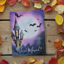 Search for halloween moving announcement cards Haunted house