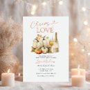 Search for wine tasting engagement party invitations Cheers to love