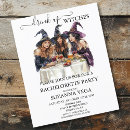 Search for witch hen party invitations Halloween bachelorette