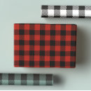 Search for red buffalo plaid wrapping paper Green