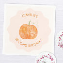 Search for fall birthday napkins Watercolor