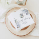 Search for blue hydrangea napkins Baby shower