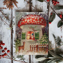 Search for gnome postcards Mushroom