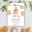 Search for gingerbread man invitations Baby its cold outside