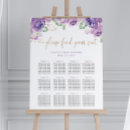 Search for purple wedding seating charts Lilac